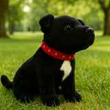 Staffy Black - 32cm weighted aprox 1kg