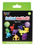 Suction Monsters - Set of 9 Monsters