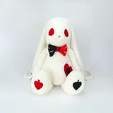 Emo White Rabbit Stuffed Animal