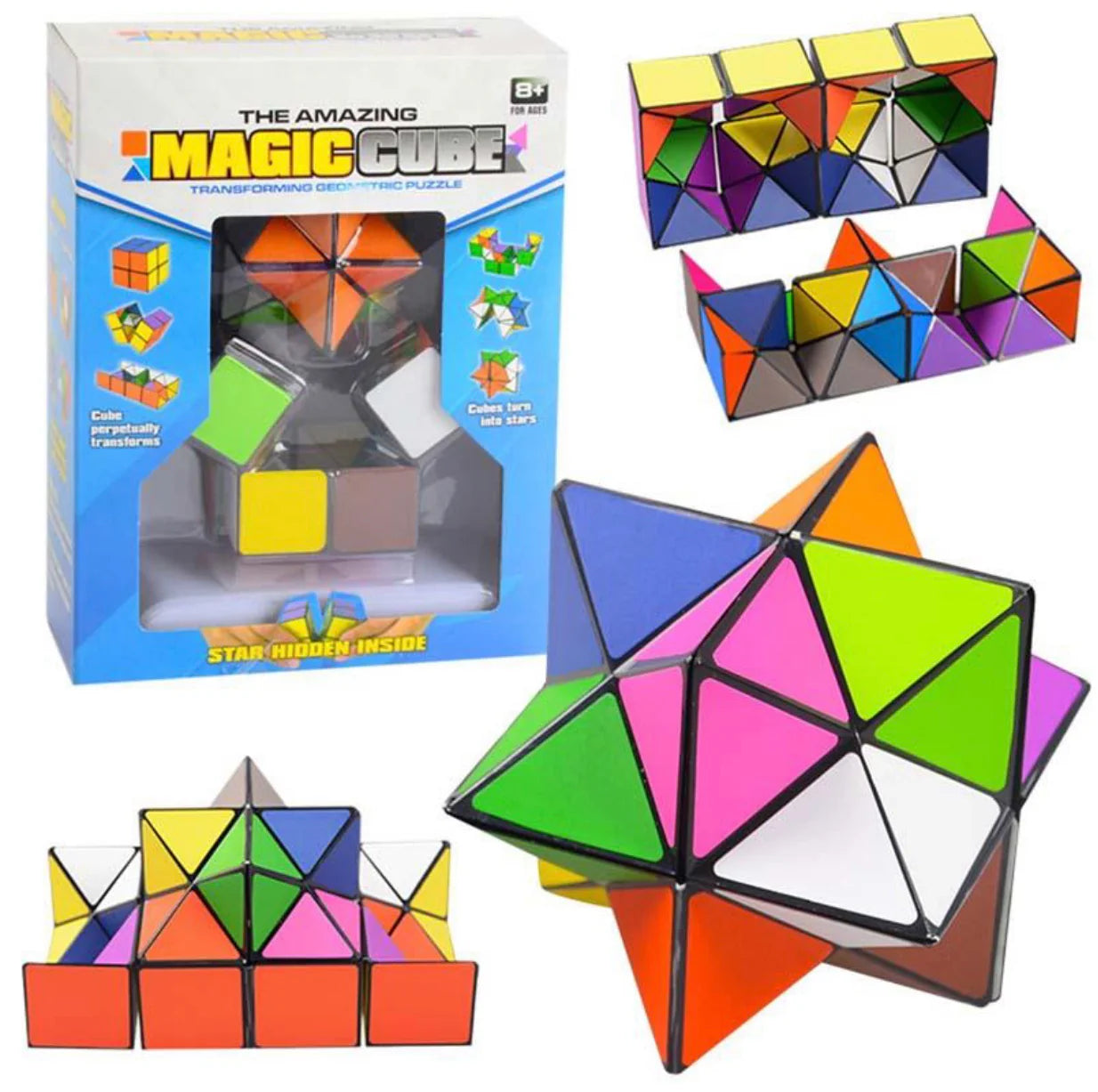 Magic Cube Blue Magic Cube in box – Therapy Sensory Shop
