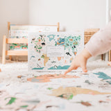 Mindfullness World Map Floor Puzzle