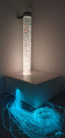 Sensory Bundle 150FS -Bubble Tube 150cm tall with Fibre Optic, Sofa Podium and Wall Bracket