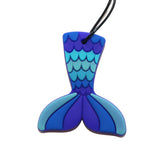 Mermaid Chew Pendant