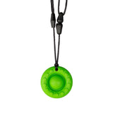 Chew disc pop it.