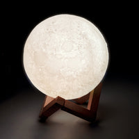 Moon touch lamp
