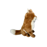 Red Fox Sitting 24cm, Weighted Animal, 0.6kg