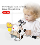 Spinner Busy Board Cube For Toddler