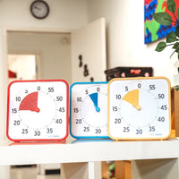 TIME TIMER 8” LEARNING CENTRE CLASSROOM SET - PRIMARY COLOURS