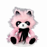 Emo Kawaii Pink Raccoon Stuffed Toy