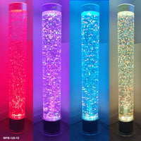 Sensory Bundle 120FS -Bubble Tube 120cm tall with Fibre Optic, Sofa Podium and Wall Bracket