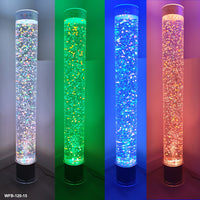 Sensory Bundle 120FS -Bubble Tube 120cm tall with Fibre Optic, Sofa Podium and Wall Bracket