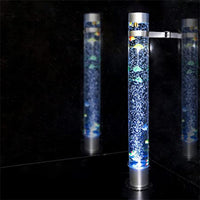 Sensory Bundle 150FS -Bubble Tube 150cm tall with Fibre Optic, Sofa Podium and Wall Bracket