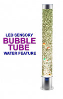 Sensory Bundle 180C -Bubble Tube 180cm tall with Interactive Wireless Controller, Fibre Optic, Sofa Podium and Wall Bracket