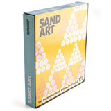 Round Blue Sand Art