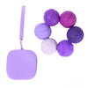 6-Pack Purple Textured Silicone Magnetic Balls