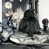 Black Goth Crow Plush Toy
