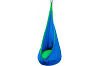 Pod Swing HQ long durability 'water-resistant' Blue - soft cushion with snap hook