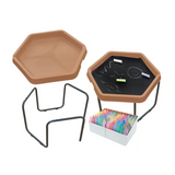 Hex Tray Chalk Kit 🎨🏛️✨