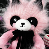 Emo Kawaii Pink Raccoon Stuffed Toy