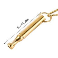Deep Breathing Unisex Necklace