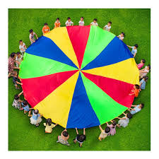 Rainbow Parachute 6m