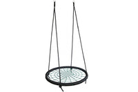 Nest Swing Round BLACK/GREEN With Ropes (sensory swing)