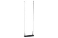 Rubber Swing Seat Medium ‘Curve’ With Stainless Steel Chains 2.5m (Commercial grade - Aluminum Insert)