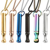 Deep Breathing Unisex Necklace