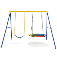 300 KG A-Shaped Frame with 2 Piece Swing Set