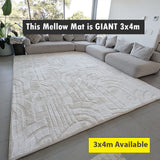 The Mellow Mat® Cloud Haven 3D (Soft Touch Sensory Tatami Rug)- Vanilla Cream
