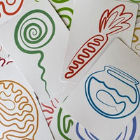 Finger Tracing Calming Cards