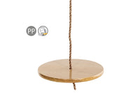Wooden Disc Swing with rope