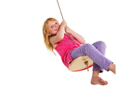 Wooden Disc Swing with rope