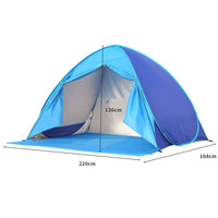 3 PERSON INSTANT POP UP BEACH TENT