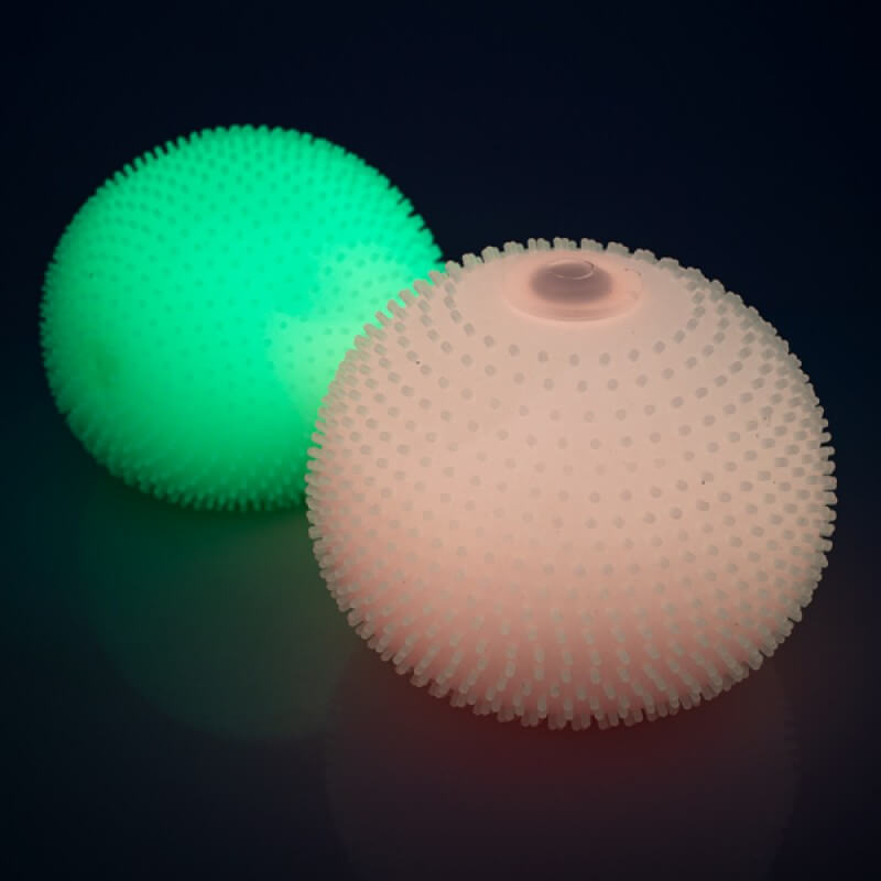 Smooshos Jumbo Spiky Grow In The Dark Ball - TherapySensory.com.au