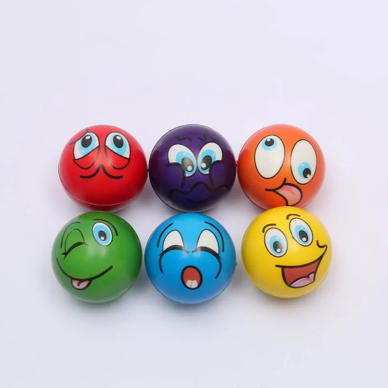 Emoji Balls set of 6| Therapy Sensory Shop