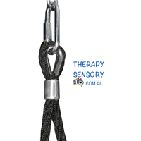 Heavy Duty Commercial 100cm Blue Rope Nest Swing from TherapySensory.com.au