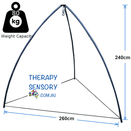 Curved tripod stand from TherapySensory.com.au