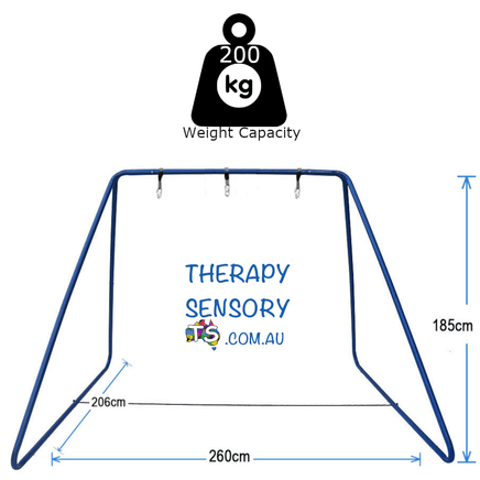 Large swing set stand from TherapySensory.com.au