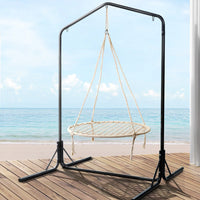 KEEZI SPIDER WEB SWING HAMMOCK WITH DOUBLE STAND