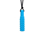 Nobbly Bar Chewy Necklace Blue or Green