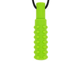 Nobbly Bar Chewy Necklace Blue or Green