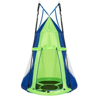 2 IN 1 KIDS HANGING TREE TENT SWING